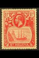 1922-37 1½d Deep Carmine-red, SG 99f, Fine Mint With Lovely Rich Colour, Usual Brownish Gum. For More Images, Please Vis - Sint-Helena