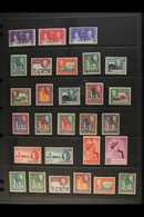 1937-1952 KGVI COMPLETE VERY FINE MINT A Delightful Complete Basic Run From SG 146 Right Through To SG 187. Fresh And At - St.Vincent (...-1979)