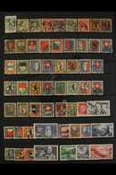 1913-31 PRO JUVENTUTE USED Includes 1913 5c+5c, 1916 5c & 10c, 1917 Set, 1918-30 Complete Run Of Sets, Generally Good To - Andere & Zonder Classificatie