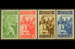 1935 25c To 1.25L Juridical Congress, Top Four Values, Sassone 43/6, Mi 47/50, Superb Never Hinged Mint (4 Stamps). For  - Otros & Sin Clasificación