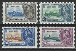 Hong Kong SG 133-36, Mi 132-35 * MH - Unused Stamps