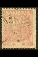 1867-73 5s Pale Rose, Watermark Maltese Cross, Plate 2, SG 127, Good Used With Light Cancel And Full Perfs. For More Ima - Andere & Zonder Classificatie