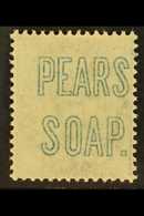 1881 1d Lilac (16 Dots) With "PEARS SOAP" Advertisement In Blue On Reverse, SG Spec K8(1)l., Never Hinged Mint. Lovely Q - Autres & Non Classés