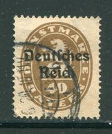 ALLEMAGNE BAVIERE- Timbres De Service- Y&T N°66- Oblitéré - Oficial