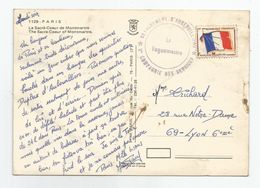 Marcophilie Cachet Militaire Détachement D'aubervilliers 5e Cie Des Services Timbre Franchise Militaire - Militärstempel Ab 1900 (ausser Kriegszeiten)