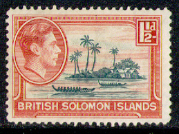 BRITISH SOLOMON ISLANDS 1939 - From Set MNH** - Iles Salomon (...-1978)