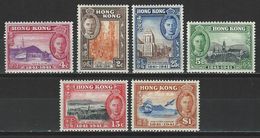 Hong Kong SG 163-68, Mi 163-68 * MH - Neufs