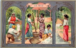 PUBLICITE -- Souvenir De La Belle Jardinière - Le Riz - Advertising