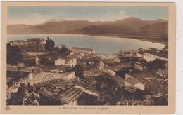 AFRIQUE,ALGERIE FRANCAISE,AFRICA,BOUGIE,BEJAIA EN 1939,VUE AERIENNE,HABITATION,GOLFE - Bejaia (Bougie)