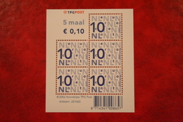 Nikkels 5 X 10 Ct TPG POST NVPH V2135b 2135b 2135 2002 POSTFRIS / MNH ** NEDERLAND / NIEDERLANDE / NETHERLANDS - Unused Stamps