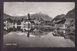 CPSM SUISSE - NIESEN - UNTERSEEN - Très Jolie Vue Générale D'un Village Au Bord De L'eau - Unterseen