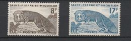 Saint Pierre & Miquelon 345,346* - Unused Stamps