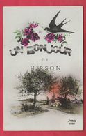 Hirson - Un Bonjour De ... - Jolie Fantaisie-1947 ( Voir Verso ) - Hirson