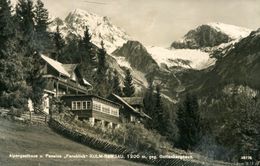 003403 Alpengasthaus U. Pension "Fernblick" Kulm-Ramsau Gegen Guttenberghaus 1957 - Schladming