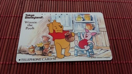 Winnie The Pooh Phonecard Rare - Disney