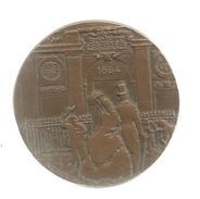 Médaille , Diam : 7 Cm ,173 Gr, 1964 , SOCIETE GENERALE , 2 Scans , Bronze,  Frais Fr : 4.25 E - Firma's