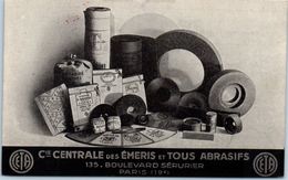PUBLICITE -- Cie Centrale Des émeris Et Tous Abrasifs - Advertising