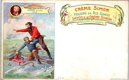 PUBLICITE -- Crème Simon - Jules Verne - Publicité