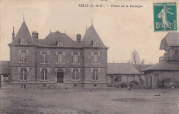 Carte Recollée - Ablis - Ferme De La Casteigne - Circulé 1912 - Ablis