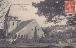 Carte Recollée - Morainvilliers - Vue Générale Prise Du Château De Morainvilliers - Circ 1909 - Morainvilliers