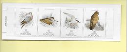 2 SCANS - TIMBRES - STAMPS - PORTUGAL (AÇORES / AZORES) - 1989 - OISEAUX - BIRDS - CARNET - BOOKLET - Cuadernillos