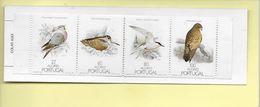 2 SCANS - TIMBRES - STAMPS - PORTUGAL (AÇORES / AZORES) - 1989 - OISEAUX - BIRDS - CARNET - BOOKLET - Carnets