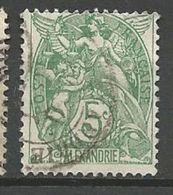 ALEXANDRIE N° 23 VERT-JAUNE OBL TB - Used Stamps