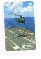 BRASILE ( BRAZIL) - TELEBRAS   -   1995  HELICOPTER UH 14 SUPER PUMA            - USED - RIF.10516 - Avions