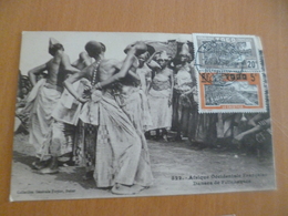 CPA Afrique Occidentale Française Danses De Féticheuses 2 TP Anciens - Non Classés