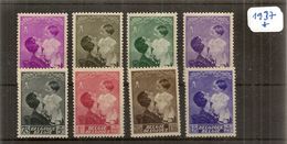 BELG.1937 447-454 * - Unused Stamps