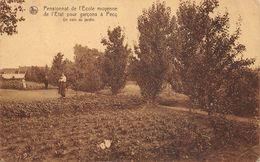 Pecq - Pensionnat De L'école Moyenne De L'Etat Pour Garçons - Un Coin Du Jardin - Pecq