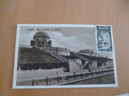 CPA Syrie Siria 1 TP Italie Colonies Tripoli Monumento Ai Caduti - Libya