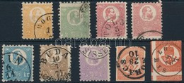 O 1871 K?nyomat Egyenletesen Jó Min?ség? Sorozat (2kr 1 Rövid Fog) A 3kr Látványosan Képbe Fogazva, Az 5kr és A Hírlap S - Other & Unclassified