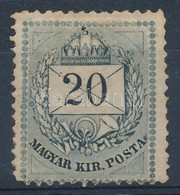 * 1874 20kr ,,A' Zöldesszürke(145.000) (patina) - Altri & Non Classificati