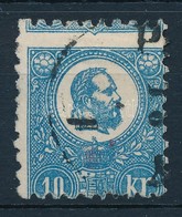 O 1871 Látványosan Képbe Fogazott 10kr (26.500) - Sonstige & Ohne Zuordnung