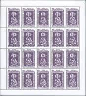 ** 1997 Szent Adalbert Hajtatlan Teljes ív (25.000) / Mi 4446 Unfolded Complete Sheet - Autres & Non Classés