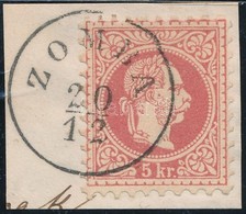 1867 5kr ,,ZOMBA' Certificate  Babor - Andere & Zonder Classificatie