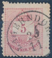 O 1874 5kr 'LAGERNDORF' (Gudlin 400 P) - Andere & Zonder Classificatie