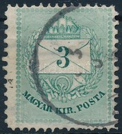 O 1890 3kr II. Lemez 13:11 1/2 (?) - Other & Unclassified