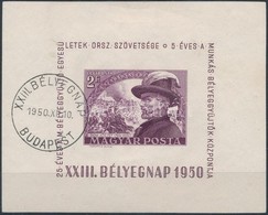 O 1950 Bélyegnap (23.) - Bem Blokk (8.000) - Other & Unclassified