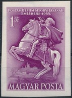 ** 1955 Postamúzeum Vágott Bélyeg (6.000) - Altri & Non Classificati