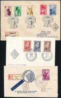 44 Klf FDC 1949-t?l, Közte Sztálin, VIT, MABEOSZ (45.500) - Sonstige & Ohne Zuordnung