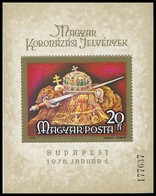 ** 1978 Koronázási Jelvények 10 Db Blokk (10.000) - Sonstige & Ohne Zuordnung