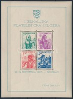 ** Jugoszlávia 1937 Népviselet Blokk - Sonstige & Ohne Zuordnung