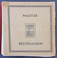 1945-1976 El?nyomott Magyar Albumlapok Bordó Borítóban - Autres & Non Classés