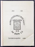 Dezs? Flasch: Garantiezeichen Auf Ungarischen überdruckmarken (1998) Spirálozott Fénymásolat - Sonstige & Ohne Zuordnung