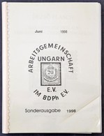 Dezs? Flasch: Garantiezeichen Auf Ungarischen überdruckmarken (1998) Spirálozott Fénymásolat - Andere & Zonder Classificatie