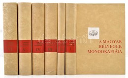 Magyar Bélyegek Monográfiája I-VI Kötetek, / Monography Of Hungarian Stamps Parts I-VI, - Sonstige & Ohne Zuordnung