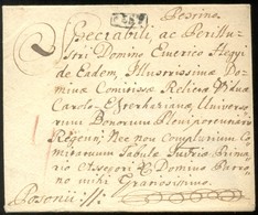 Ca 1785 Portós Levél / Cover With Postage Due 'PEST' - Pozsonii - Other & Unclassified