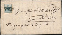 ~ 1853 9kr HP Levélen ,,TOLNA' - ,,WIEN' - Sonstige & Ohne Zuordnung